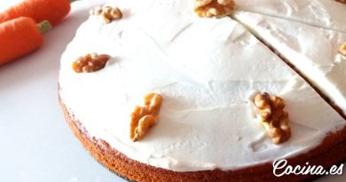 Carrot cake: receta original