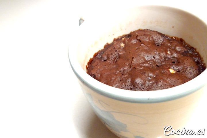 Bizcocho de Chocolate a la Taza - Receta