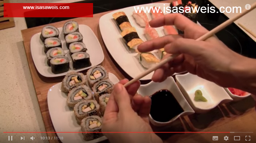 sushi estilo japones