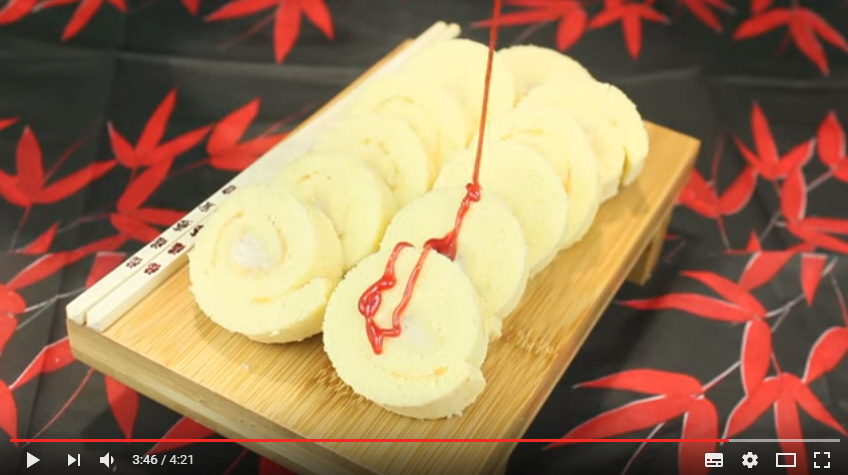 rollito de banana