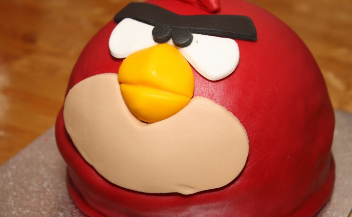 Tarta de Cumpleaños Andry Birds