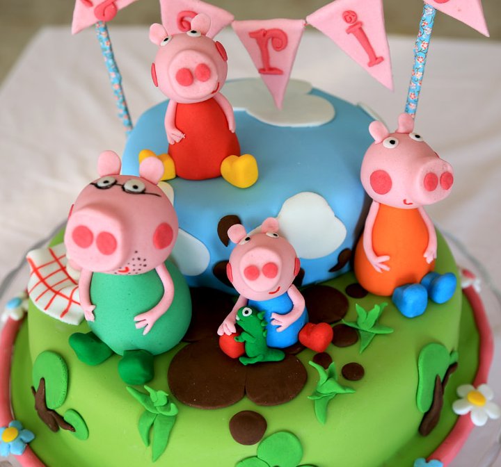 Tarta de Cumpleaños Peppa Pig