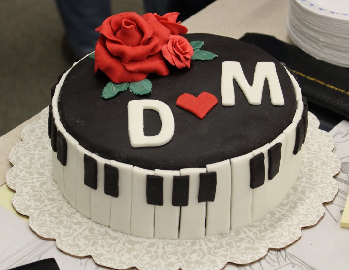 Tarta de Cumpleaños Piano