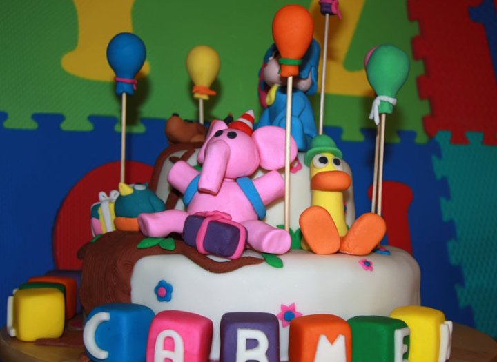 Tarta de Cumpleaños Pocoyó