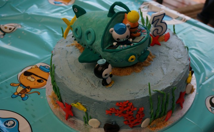 Tarta de Cumpleaños Pororo