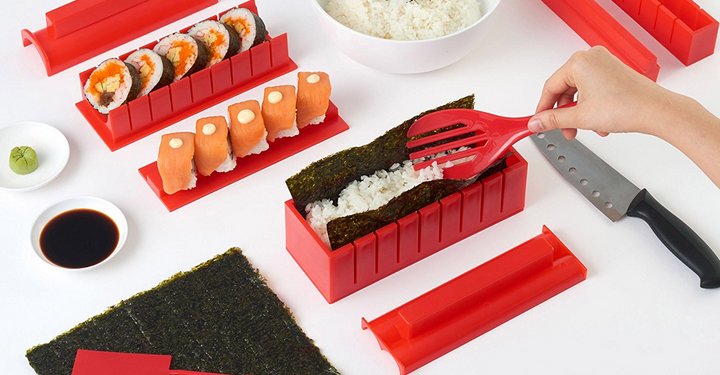 Kit básico para hacer y servir Sushi