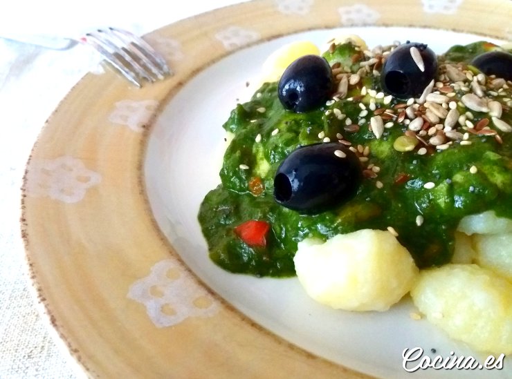 Receta Gnocchi al Pesto