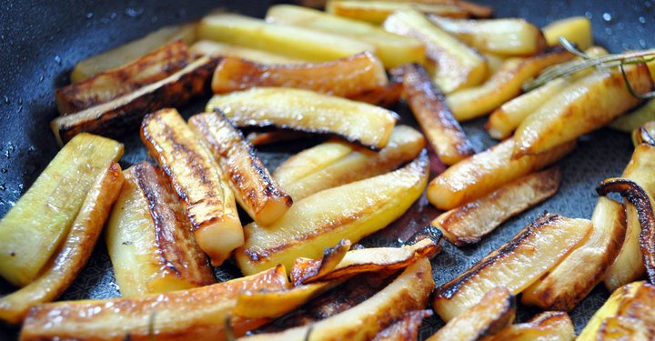 Guarniciones para Pescado - Falsas Patatas Fritas