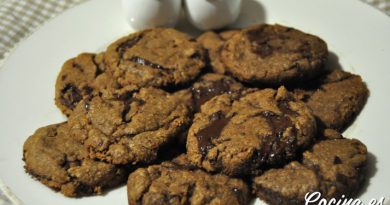 Recetas de Galletas Caseras - Galletas Cookies de Chocolate