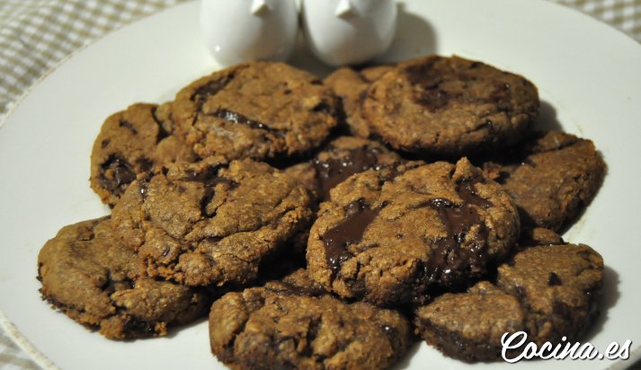 Recetas de Galletas Caseras - Galletas Cookies de Chocolate