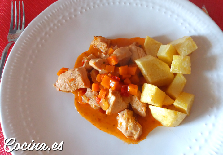 Estofado de Pavo con Patatas - Receta