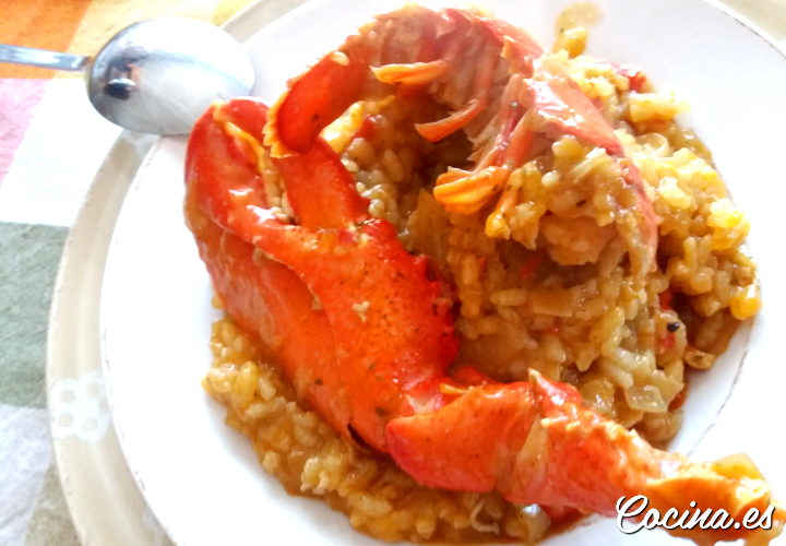 Cómo hacer Arroz con Bogavante Meloso - Receta Tradicional