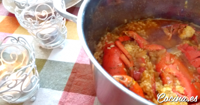 Arroz con Bogavante Meloso - Receta