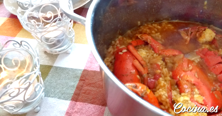 Arroz con Bogavante Meloso - Receta