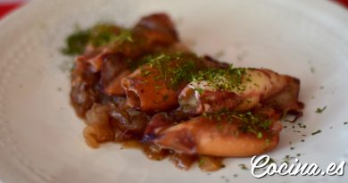 Chipirones Encebollados Caramelizados - Receta Fácil