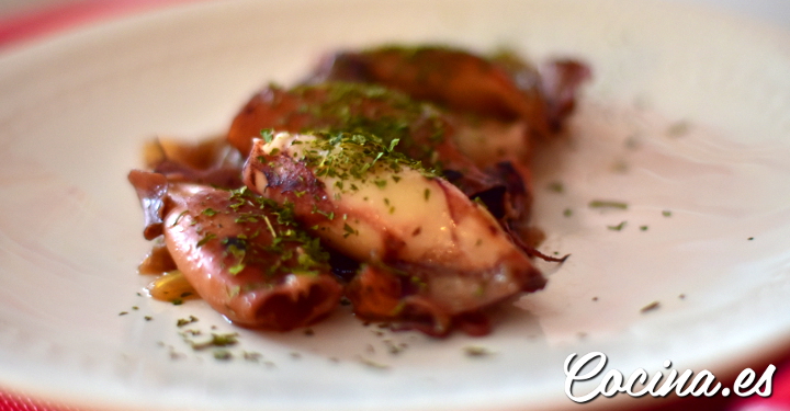 Chipirones Encebollados - Receta Fácil