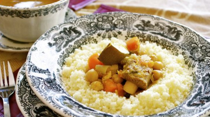 Recetas de Comida Marroquí - Cuscús de las Siete Verduras