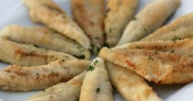 Filetes de Pescado Frito - Recetas con Filetes de Pescado