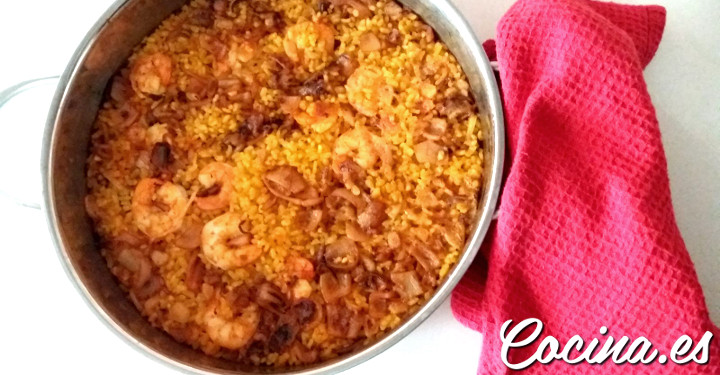 Receta Arroz a Banda al Horno