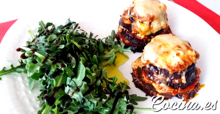 Berenjenas al Horno con Tomate y Queso