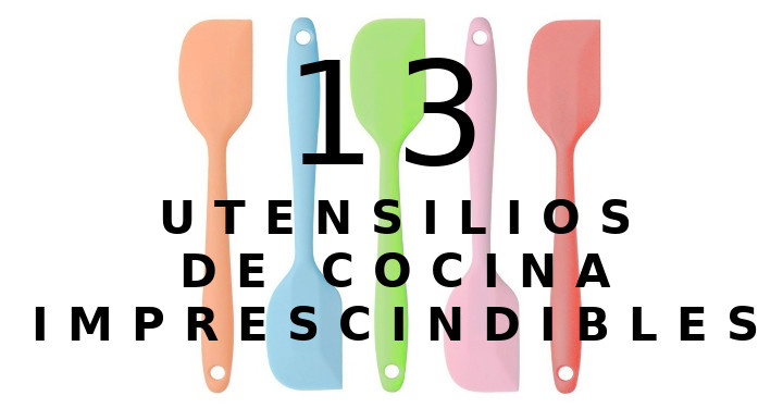 8 utensilios imprescindibles de cocina y de diseño