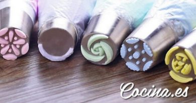 Cómo usar boquillas rusas en repostería