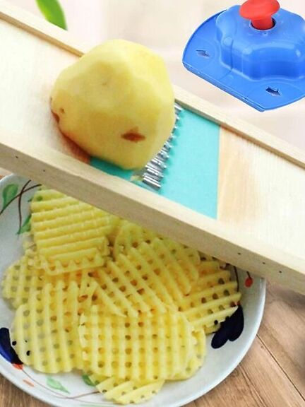 🥔 ¿Cómo usar el cortador de patatas rejilla? 🥔