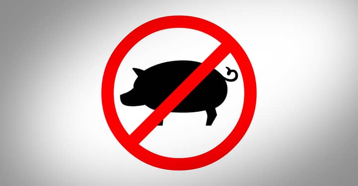 Razones por las que los musulmanes no comen cerdo