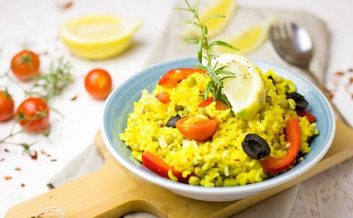 Cómo se hace el arroz amarillo