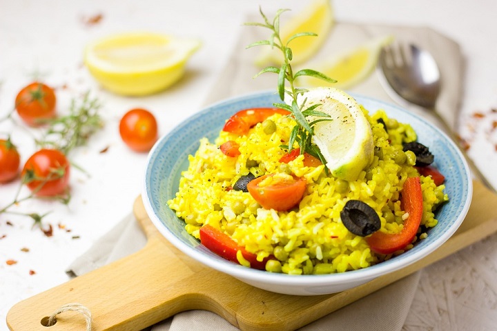 Cómo se hace el arroz amarillo