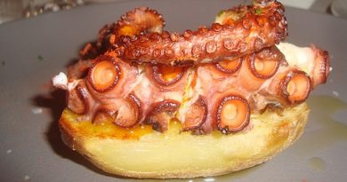 Qué partes del pulpo no se comen
