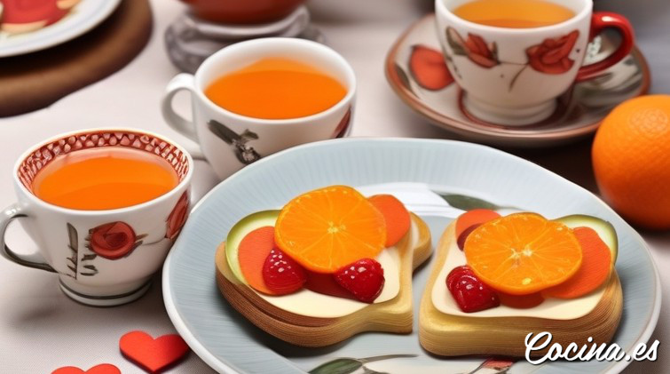 Cómo preparar un desayuno para San Valentín